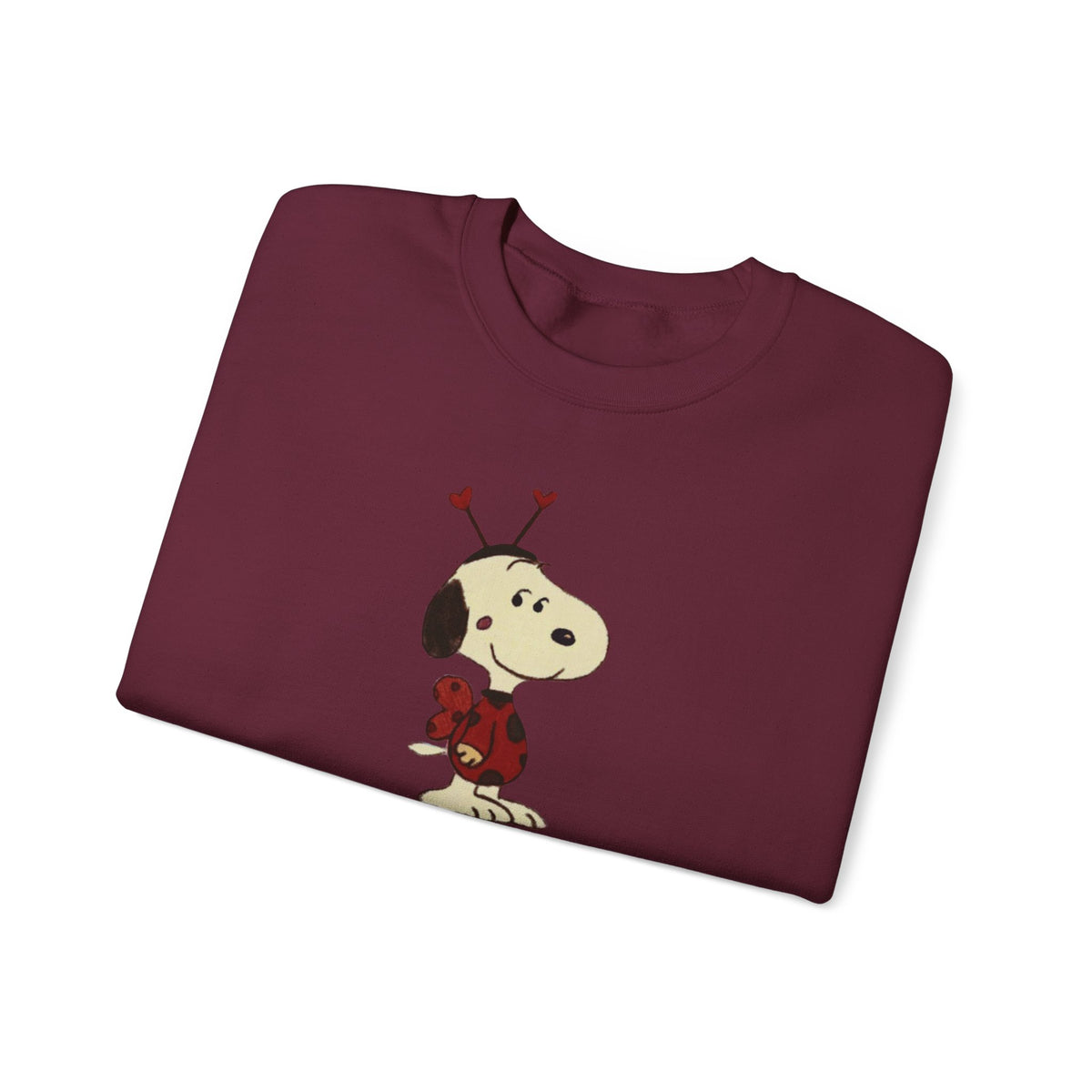 ladybug snoopy inspired crewneck